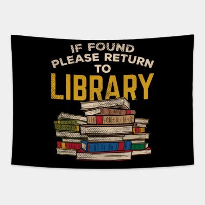 Librarian Books Reading Tapestry Official Librarian Merch