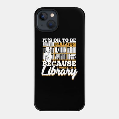 Library Librarian Gift Phone Case Official Librarian Merch