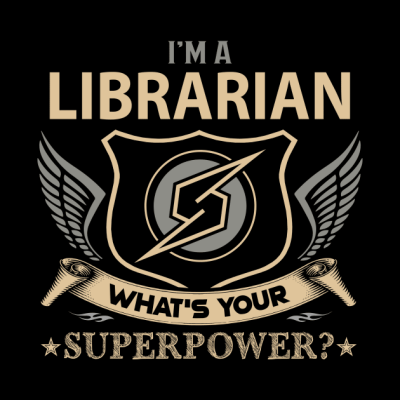 Librarian T Shirt Superpower Gift Item Tee Throw Pillow Official Librarian Merch