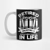 Retired Librarian Enjoying A Whole New Chapter Mug Official Librarian Merch