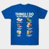 Book Lover Shirt Things I Do In My Spare Time Book T-Shirt Official Librarian Merch