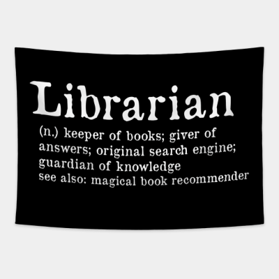 Librarian Definition Tapestry Official Librarian Merch