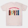 Books Behind Bars Banned Books Banned Books Unisex T-Shirt Official Librarian Merch