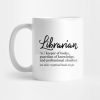 Librarian Funny Definition Mug Official Librarian Merch