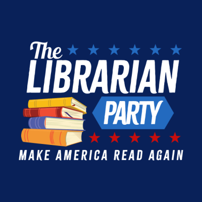 The Librarian Party Make America Read Again Pin Official Librarian Merch