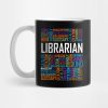 Librarian Words Mug Official Librarian Merch