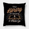 Librarian Library Books Throw Pillow Official Librarian Merch