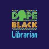 Dope Black Librarian African American Library Science Tote Bag Official Librarian Merch