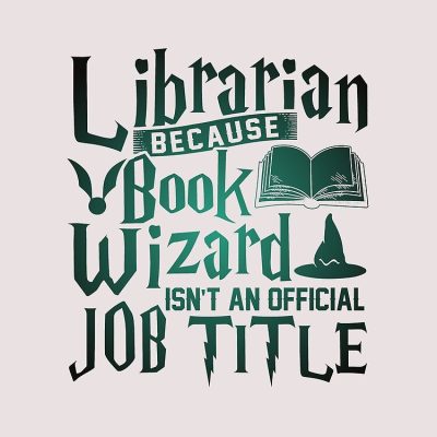 Library Wizard Tote Bag Official Librarian Merch