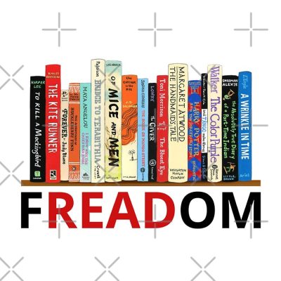 Freadom Anti Ban Books Freedom To Read Shirt, Ban Guns Not Books, Read Banned Books, Teacher Librarian Gift, Social Justice Bookish Tote Bag Official Librarian Merch