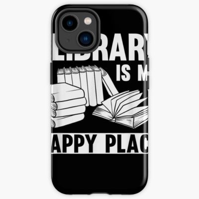 Cool Librarian Art For Men Women Novel Book Nerd Library Iphone Case Official Librarian Merch