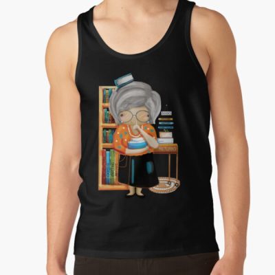 The Little Librarian Tank Top Official Librarian Merch