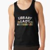 Cool Librarian Art For Men Women Novel Book Nerd Library Tank Top Official Librarian Merch