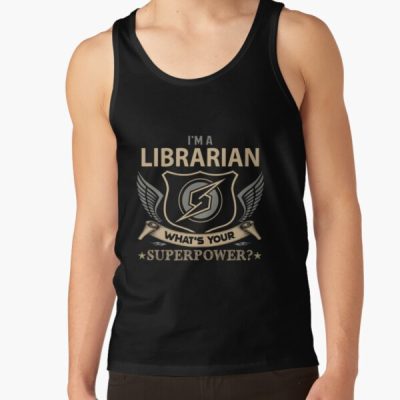 Librarian - Superpower Tank Top Official Librarian Merch