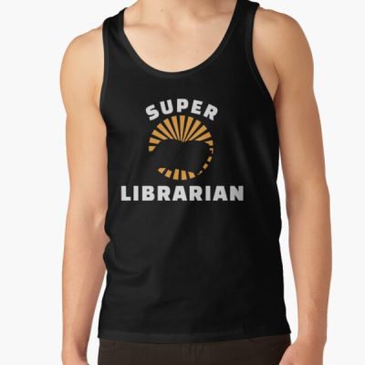 Super Librarian, Book Lovers Tank Top Official Librarian Merch