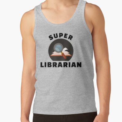 Super Librarian, Book Lovers Tank Top Official Librarian Merch