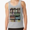 Books Because Reality Is Overrated Tank Top Official Librarian Merch