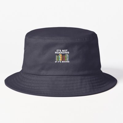 Cool Librarian Art For Men Women Novel Book Nerd Library Bucket Hat Official Librarian Merch