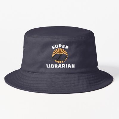 Super Librarian, Book Lovers Bucket Hat Official Librarian Merch