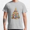 Christmas Library Tree Librarian Book T-Shirt Official Librarian Merch