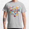 Book Lover Heart Shape Reading Club Librarian Library Gifts T-Shirt Official Librarian Merch