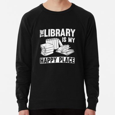 Cool Librarian Art For Men Women Novel Book Nerd Library Sweatshirt Official Librarian Merch