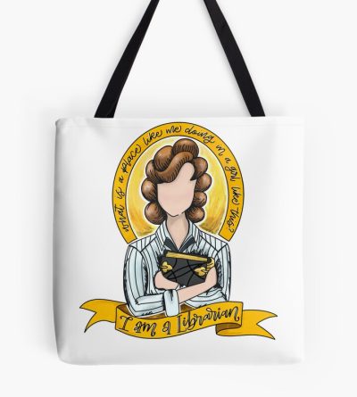 Art I Am A Librarian Lover Gifts Tote Bag Official Librarian Merch