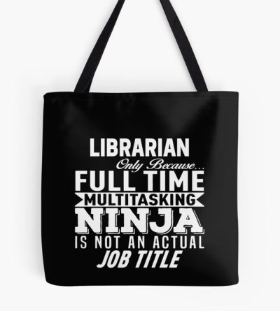 Librarian Tote Bag Official Librarian Merch