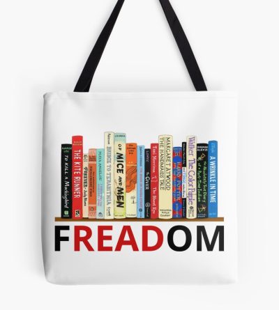 Freadom Anti Ban Books Freedom To Read Shirt, Ban Guns Not Books, Read Banned Books, Teacher Librarian Gift, Social Justice Bookish Tote Bag Official Librarian Merch