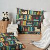 Book Lover Author Librarian Throw Pillow Official Librarian Merch