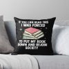 Cool Librarian Art For Men Women Novel Book Nerd Library Throw Pillow Official Librarian Merch