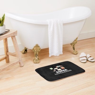 Super Librarian, Book Lovers Bath Mat Official Librarian Merch