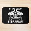 This Girl Is An Awesome Librarian Funny Bath Mat Official Librarian Merch