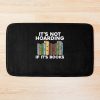 Cool Librarian Art For Men Women Novel Book Nerd Library Bath Mat Official Librarian Merch