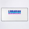 Librarian With Long Gradient Shadow Mouse Pad Official Librarian Merch