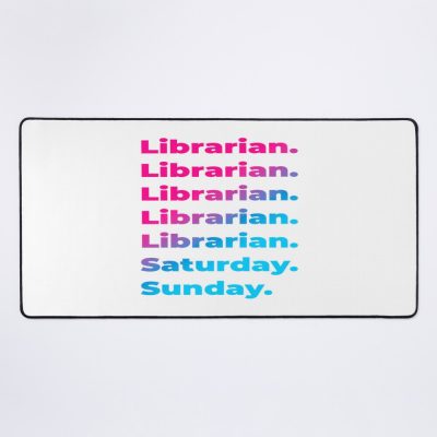 Librarian Work Week Mouse Pad Official Librarian Merch