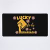 Lucky To Be A Librarian Mouse Pad Official Librarian Merch