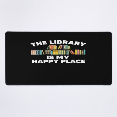 Cool Librarian Art For Men Women Novel Book Nerd Library Mouse Pad Official Librarian Merch