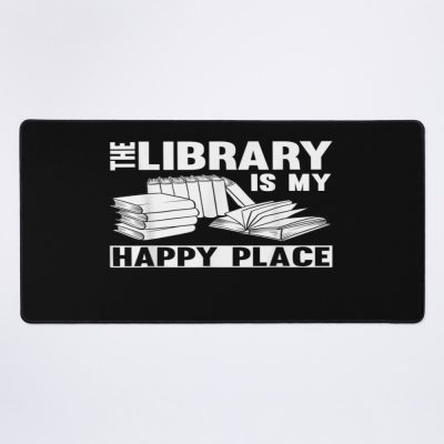 Cool Librarian Art For Men Women Novel Book Nerd Library Mouse Pad Official Librarian Merch