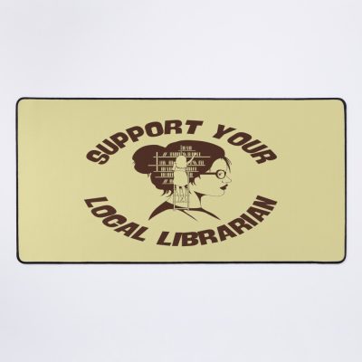 Support Your Local Librarian Mouse Pad Official Librarian Merch