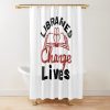 Libraries Change Lives Librarian Library Worker Shower Curtain Official Librarian Merch