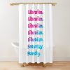 Librarian Work Week Shower Curtain Official Librarian Merch