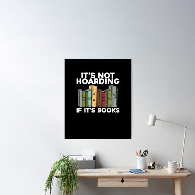 Cool Librarian Art For Men Women Novel Book Nerd Library Poster Official Cow Anime Merch