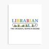 Librarian The Original Search Engine - Funny Appreciation Day Gift Poster Official Cow Anime Merch