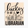 Lucky To Be A Librarian Poster Official Cow Anime Merch