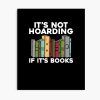 Cool Librarian Art For Men Women Novel Book Nerd Library Poster Official Cow Anime Merch