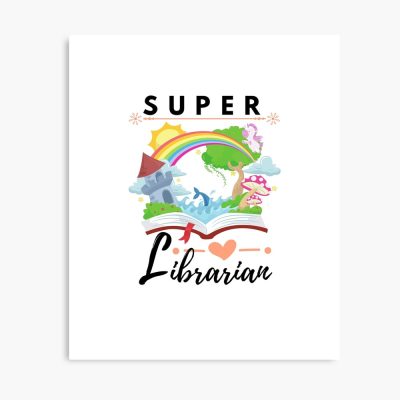 Super Librarian, For Book Lovers Poster Official Cow Anime Merch