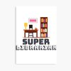 Super Librarian, Book Lovers Poster Official Cow Anime Merch