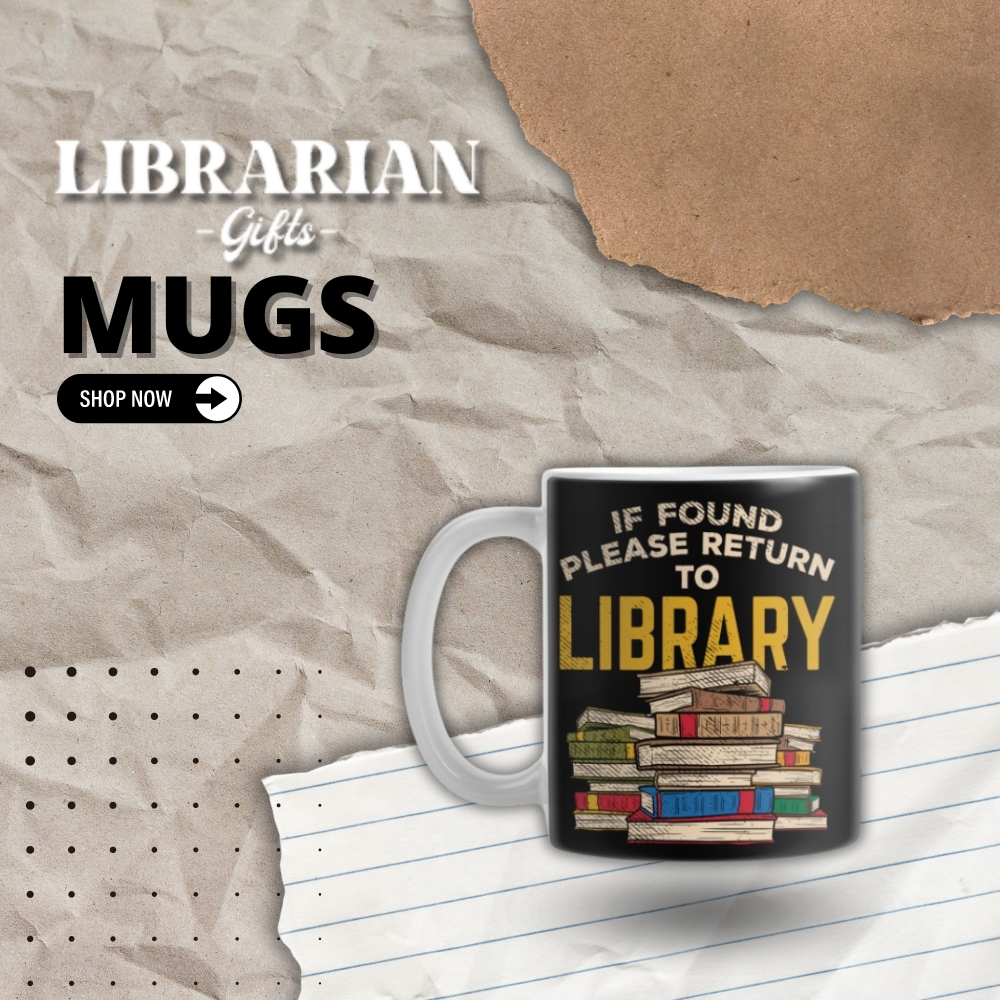 Lib Mug Cate - Librarian Gifts